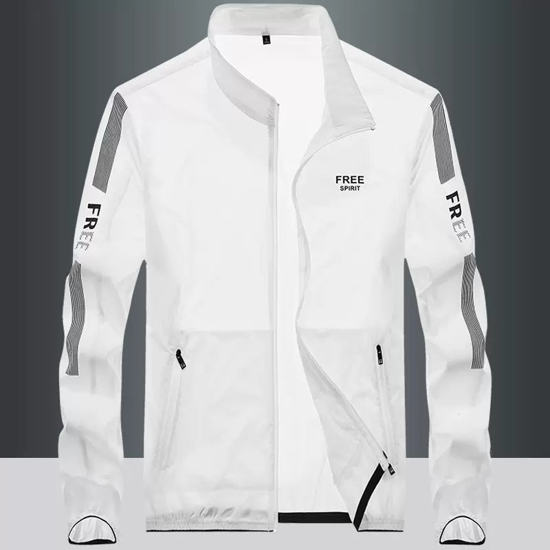 Importé - Pull Homme Protection Solaire Ultra-Mince En Soie