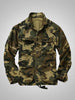 Importé - Jacket Camouflage Coton Lourd Homme Manche Longue