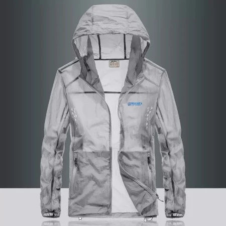 Importé - Chemise Pull Homme Protection Solaire A Capuche