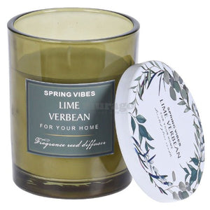 Bougie Parfumee-200g-dans Photophore en Verre ASST