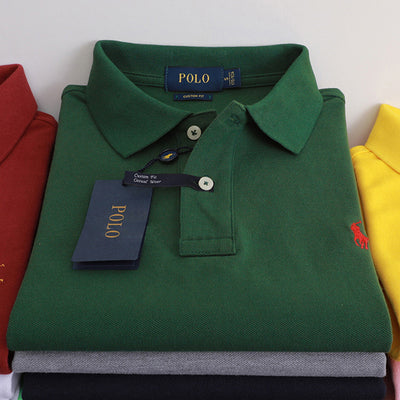 Importé - Polo Homme Classique Manche Courte En Coton