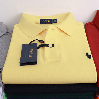 Importé - Polo Homme Classique Manche Courte En Coton