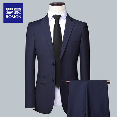 Importé - Ensemble Costume Homme Slim Décontracté 2 Pièces