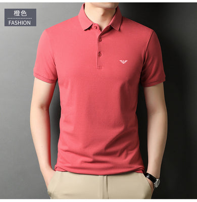 Importé - T-shirt POLO Hommes Décontracté Manches Courtes En Coton