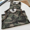 Importé - T-Shirt Gilet Camouflage Homme Décontracté
