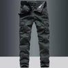 Importé - Pantalon Cargo Homme Pur Coton Slim Décontracté