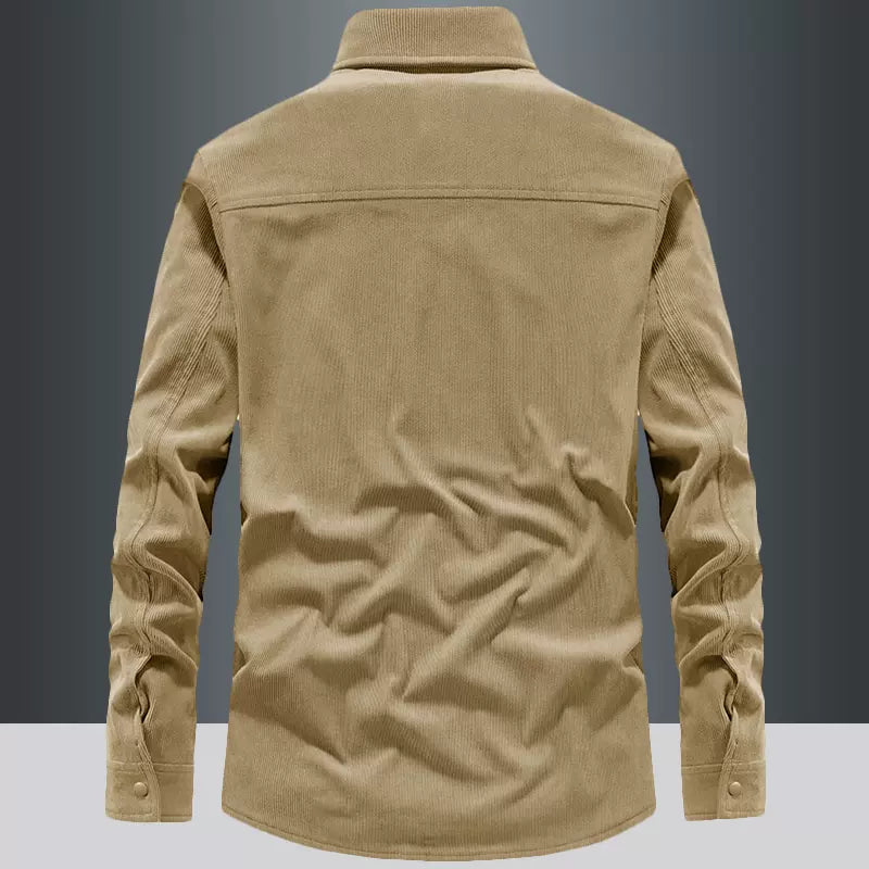 Importé - Chemise Homme Slim Style Veste Décontractée  À Manches Longues