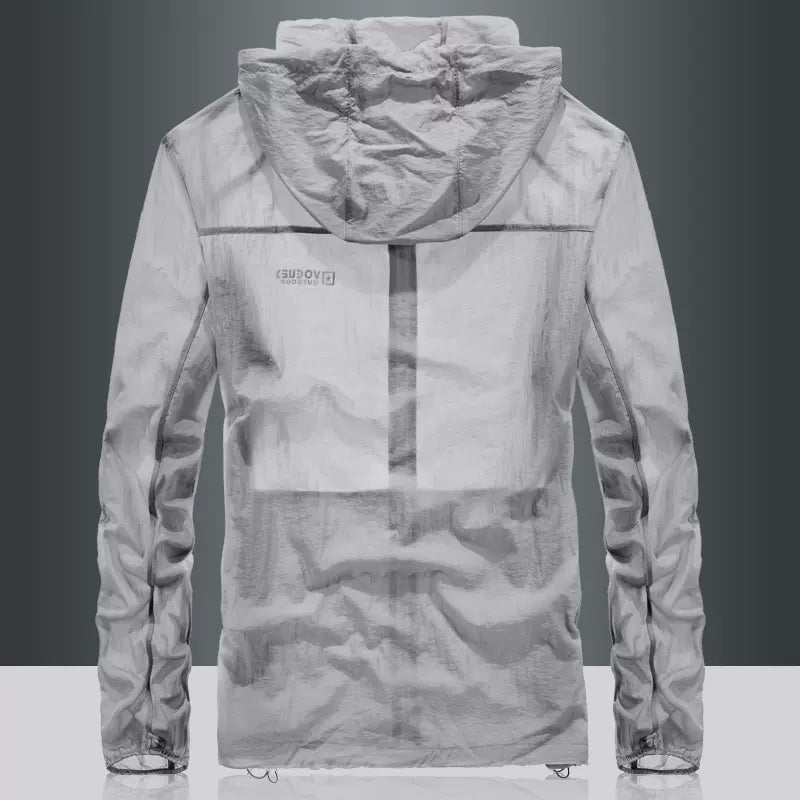 Importé - Chemise Pull Homme Protection Solaire A Capuche