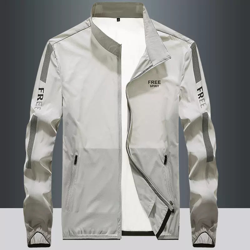 Importé - Pull Homme Protection Solaire Ultra-Mince En Soie