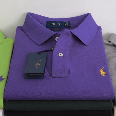 Importé - Polo Homme Classique Manche Courte En Coton