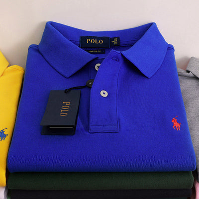 Importé - Polo Homme Classique Manche Courte En Coton