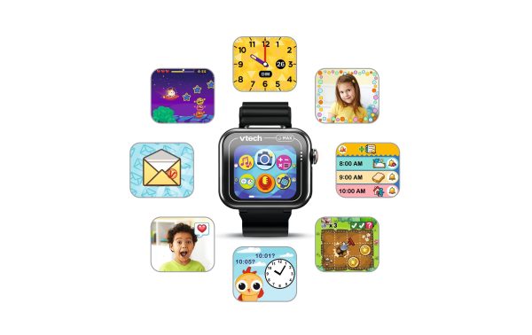 VTECH-KIDIZOOM SMARTWATCH-MAX NOIR-12EN1