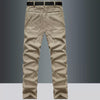 Importé - Pantalon Homme Décontracté Ample Multi-Porches En Coton