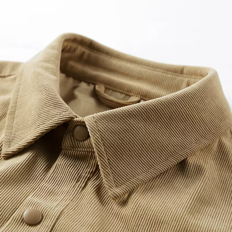 Importé - Chemise Homme Slim Style Veste Décontractée  À Manches Longues