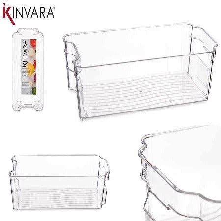 Plateau de Rangement-31,5×15,8×8,7cm-Transparent