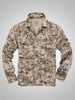 Importé - Jacket Camouflage Coton Lourd Homme Manche Longue