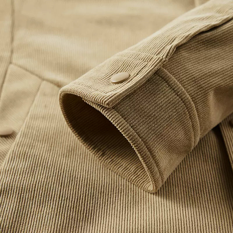 Importé - Chemise Homme Slim Style Veste Décontractée  À Manches Longues