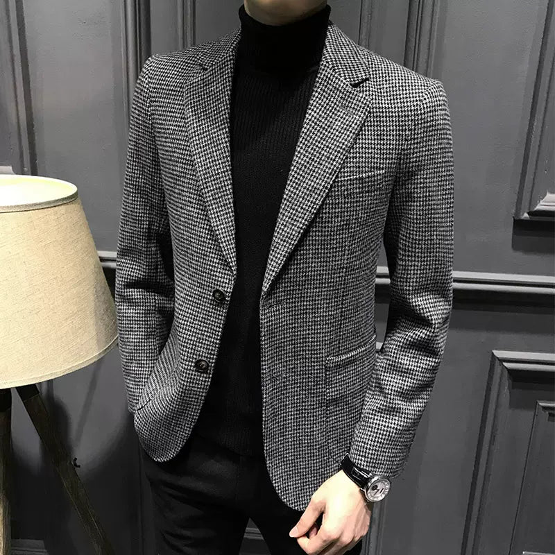 Importé -  Veste Homme Décontractés Haut De Gamme Une Pièce