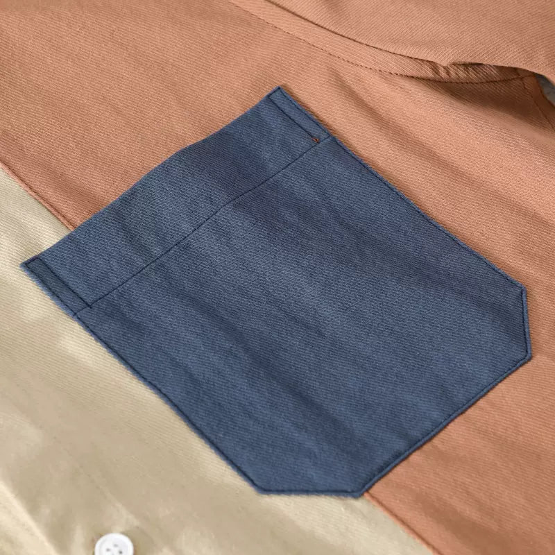 Importé - Chemise Pur Coton Homme Décontracté Manche Courte