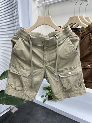 Importé - Short Culotte Homme Décontractés Multi-Poches