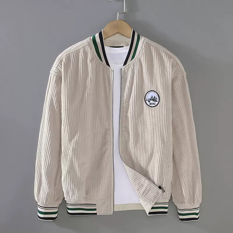 Importé -  Cardigan Pull Décontractée Homme En velours Col Monantes 100% Coton