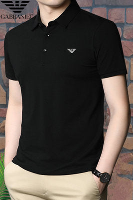 Importé - T-shirt POLO Hommes Décontracté Manches Courtes En Coton