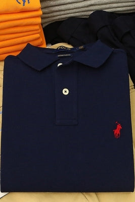 Importé - Polo Homme Classique Manche Courte En Coton