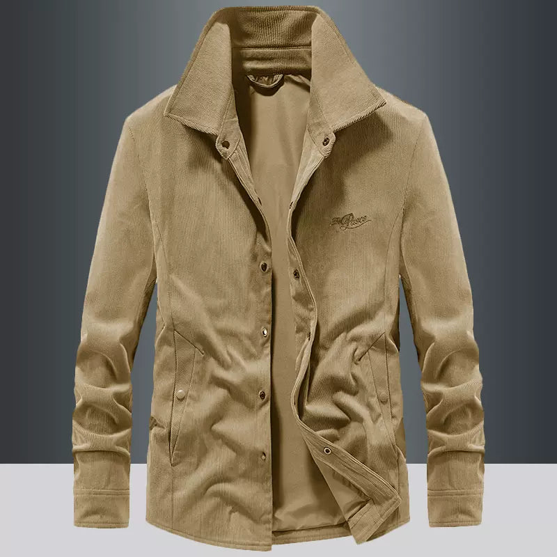 Importé - Chemise Homme Slim Style Veste Décontractée  À Manches Longues