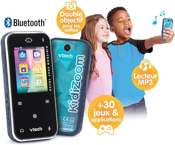 VTECH-KIDI ZOOM SNAP TOUCH-BLEU-6/13ANS