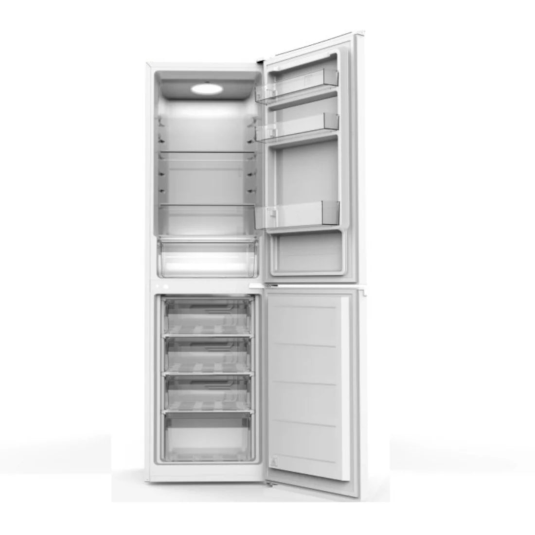 NASCO RÉFRIGÉRATEUR COMBINÉ AVEC CLÉ 246 LITRES NET – SNASD2-350
