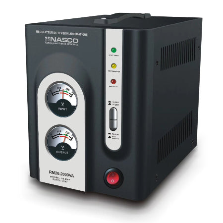 NASCO STABILISATEUR 2000VA COMPTEUR A AIGUILLE - RM26-2000VA