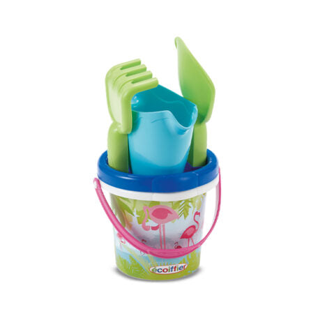 Jeu De Plage Seau+ Accessoires Flamant+18mois