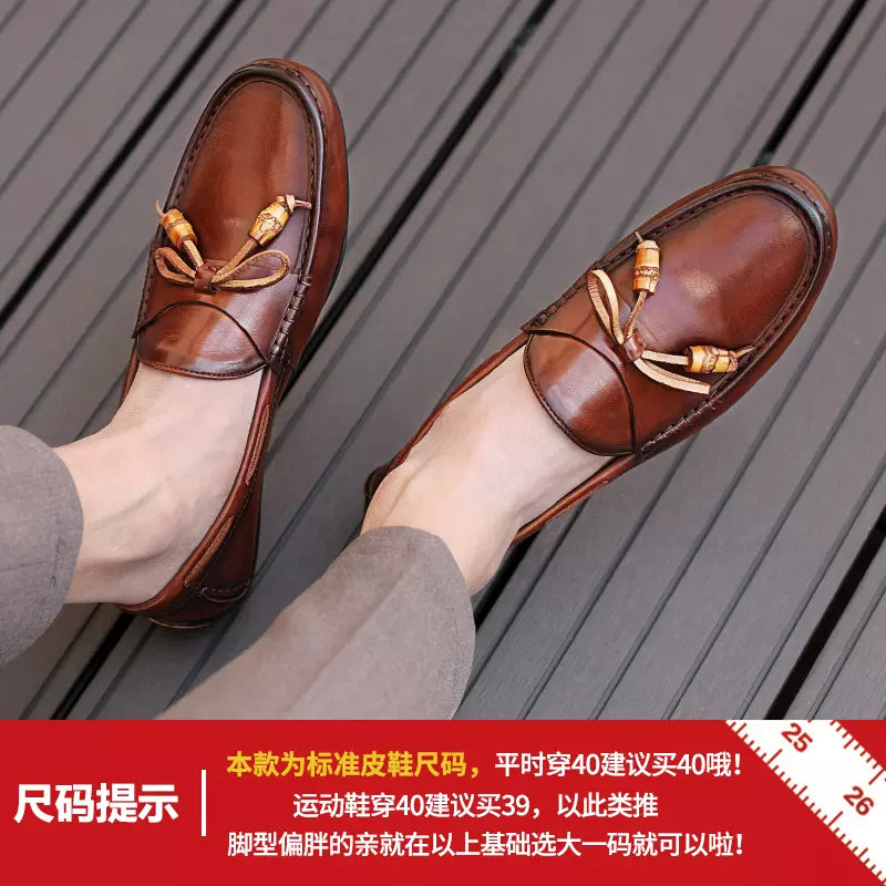 Importé - Chaussure Homme Tod's Style Britannique Tendance 100% Cuir
