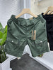 Importé - Short Culotte Homme Décontractés Multi-Poches