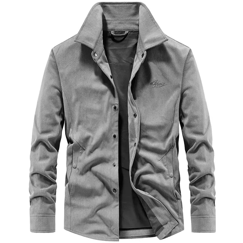 Importé - Chemise Homme Slim Style Veste Décontractée  À Manches Longues