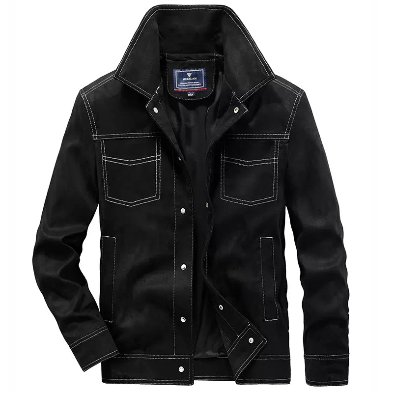 Importé - Chemise Homme Style Veste À Manches Longues