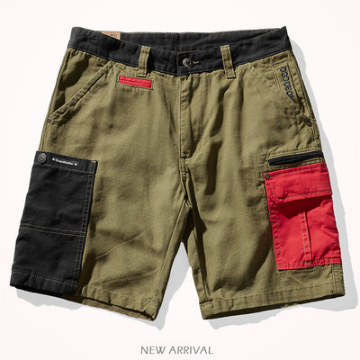 Importé - Short Culotte Homme Décontracté Multi-Poches Style Tendance
