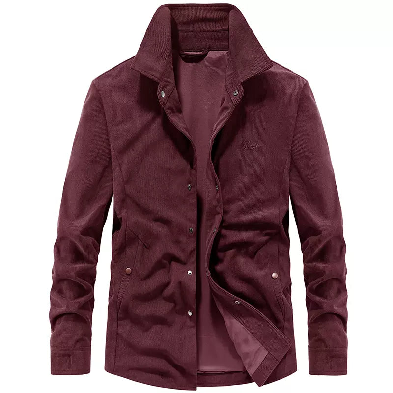 Importé - Chemise Homme Slim Style Veste Décontractée  À Manches Longues