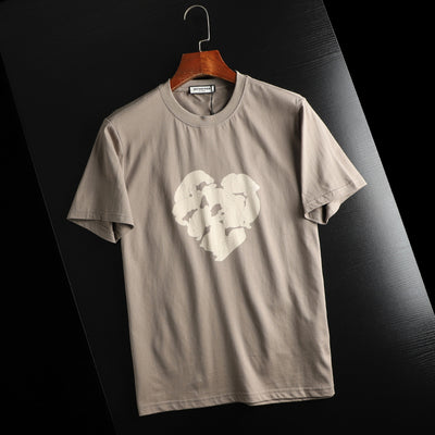 Importé - T-Shirt Col Rond Hommes TendanceManches Courtes Édition limitée