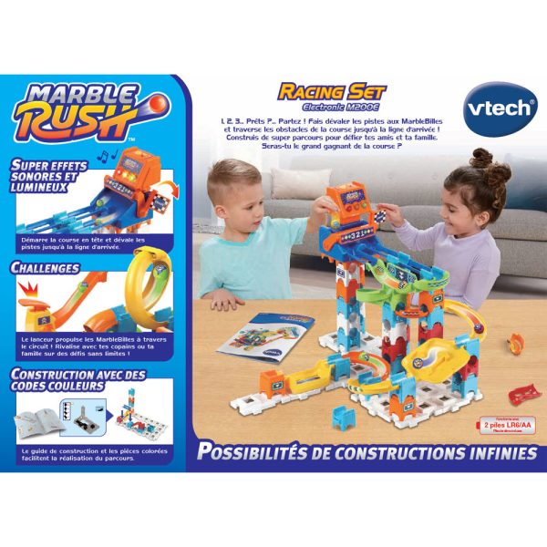 VTECH-MARBLE RUSH RACING SET ELECTRONIC +4ANS