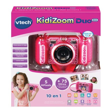 VTECH-KIDIZOOM DUO DX 10EN1-ROSE+3ANS