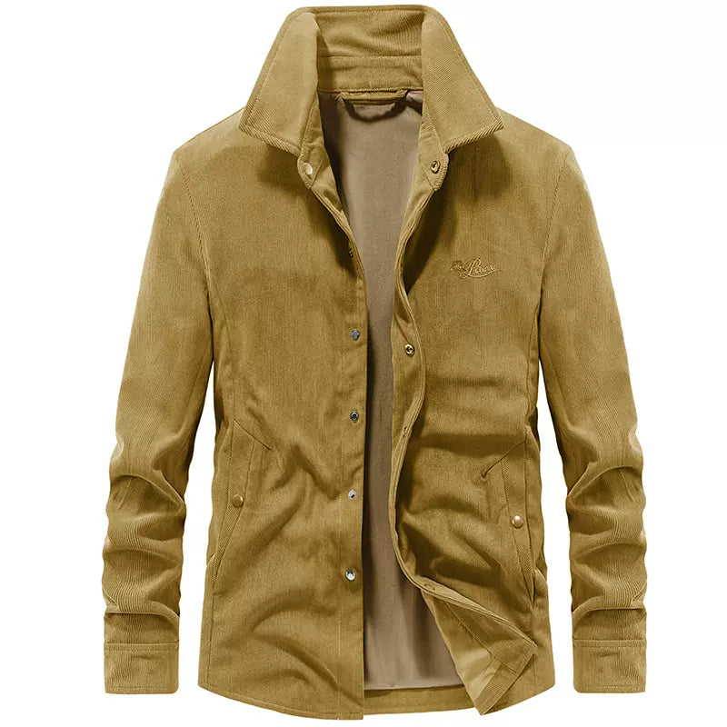 Importé - Chemise Homme Slim Style Veste Décontractée  À Manches Longues