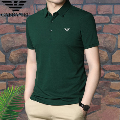 Importé - T-shirt POLO Hommes Décontracté Manches Courtes En Coton