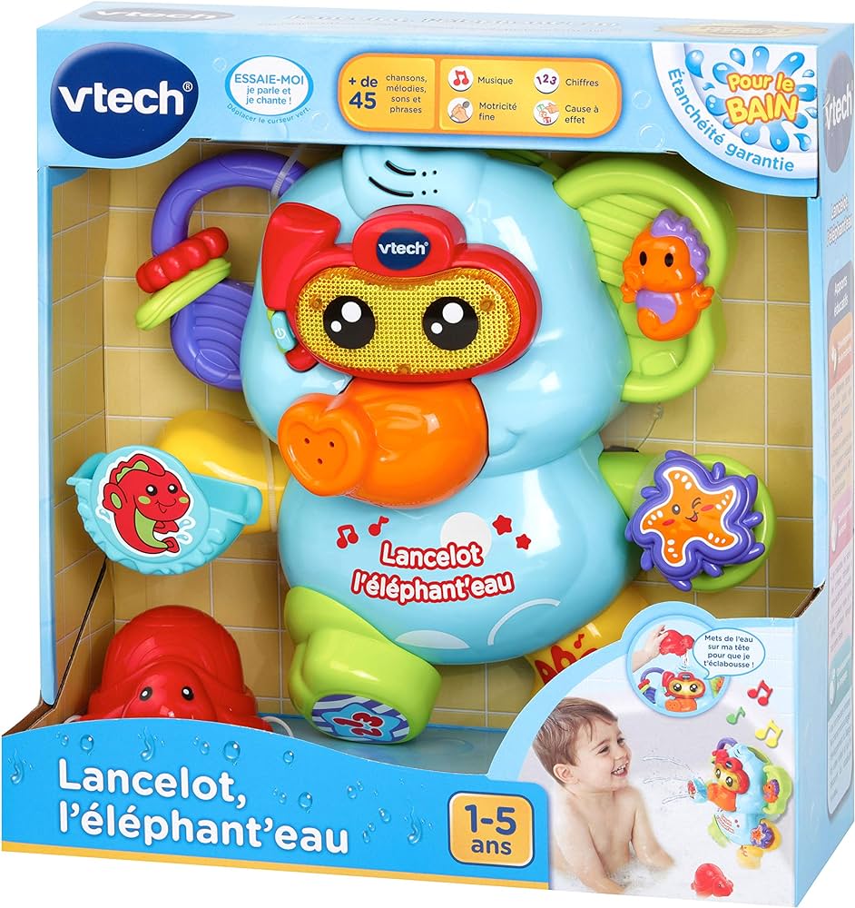 VTECH-LANCELEAU L’ELEPHANT’EAU+1ANS