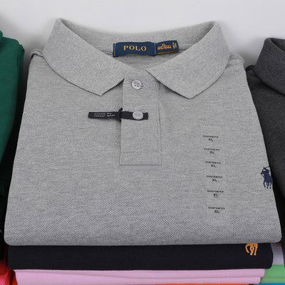 Importé - Polo Homme Classique Manche Courte En Coton