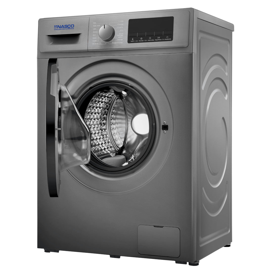 NASCO MACHINE A LAVER FRONT LOAD 8KG INVERTER - NASFL-T8KG-SDV1