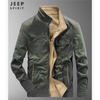 Importé - JEEP SPIRIT Jacket Coton Double Faces Manche Longue