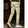 Importé - Pantalon Cargo Homme Pur Coton Slim Décontracté