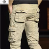 Importé - Pantalon Cargo Homme Pur Coton Slim Décontracté