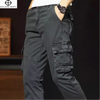 Importé - Pantalon Cargo Homme Pur Coton Slim Décontracté